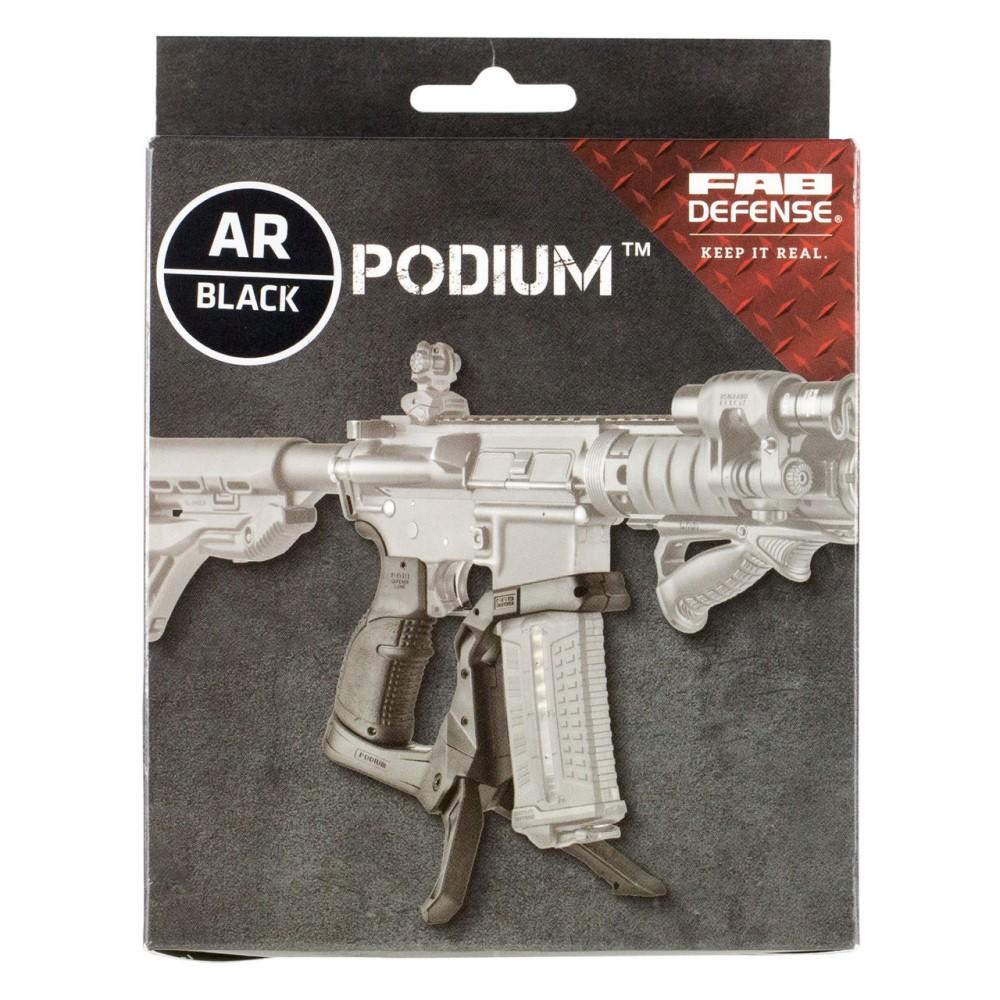 The Mako Group AR-15 Quick Deployment Bipod with an Integrated AGR-43 Pistol Grip Picture of FAB DEFENSE INC. AR-15 Quick Deployment Bipod with an Integrated AGR-43 Pistol Grip