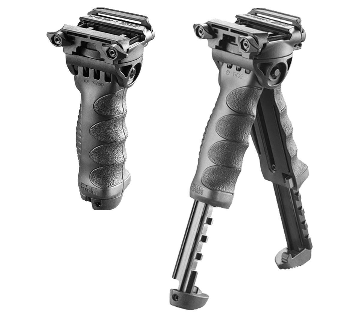 Mako Group Tactical Pivoting QR Vertical Foregrips with Integrated Adjustable Bipod Picture of FAB DEFENSE INC. FAB Defense Gen-II Vertical Foregrip w/ Integrated Adjustable QR Bipod Bla