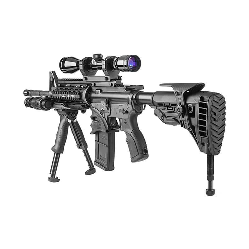 Fab Defense Rotating Tactical Foregrip and Bipod Black Picture of FAB DEFENSE INC. Fab Defense Rotating Tactical Foregrip Bipod