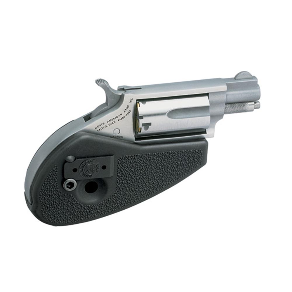 North American Arms .22 Mag Handgun .22 Mag 5rd Capacity 1.63" Barrel with Holster Grip Picture of North American Arms NAA .22 MAG 1-5/8" BRL W/HOLSTER GRIP
