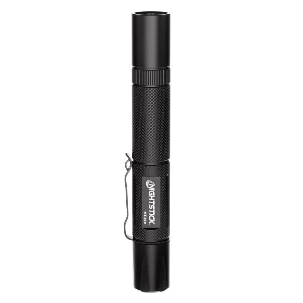 Nightstick Mini-Tac Flashlight 140 Lumens Black Picture of Bayco Products dba NightStick Metal Mini-TAC Flashlight - 2 AA - Black