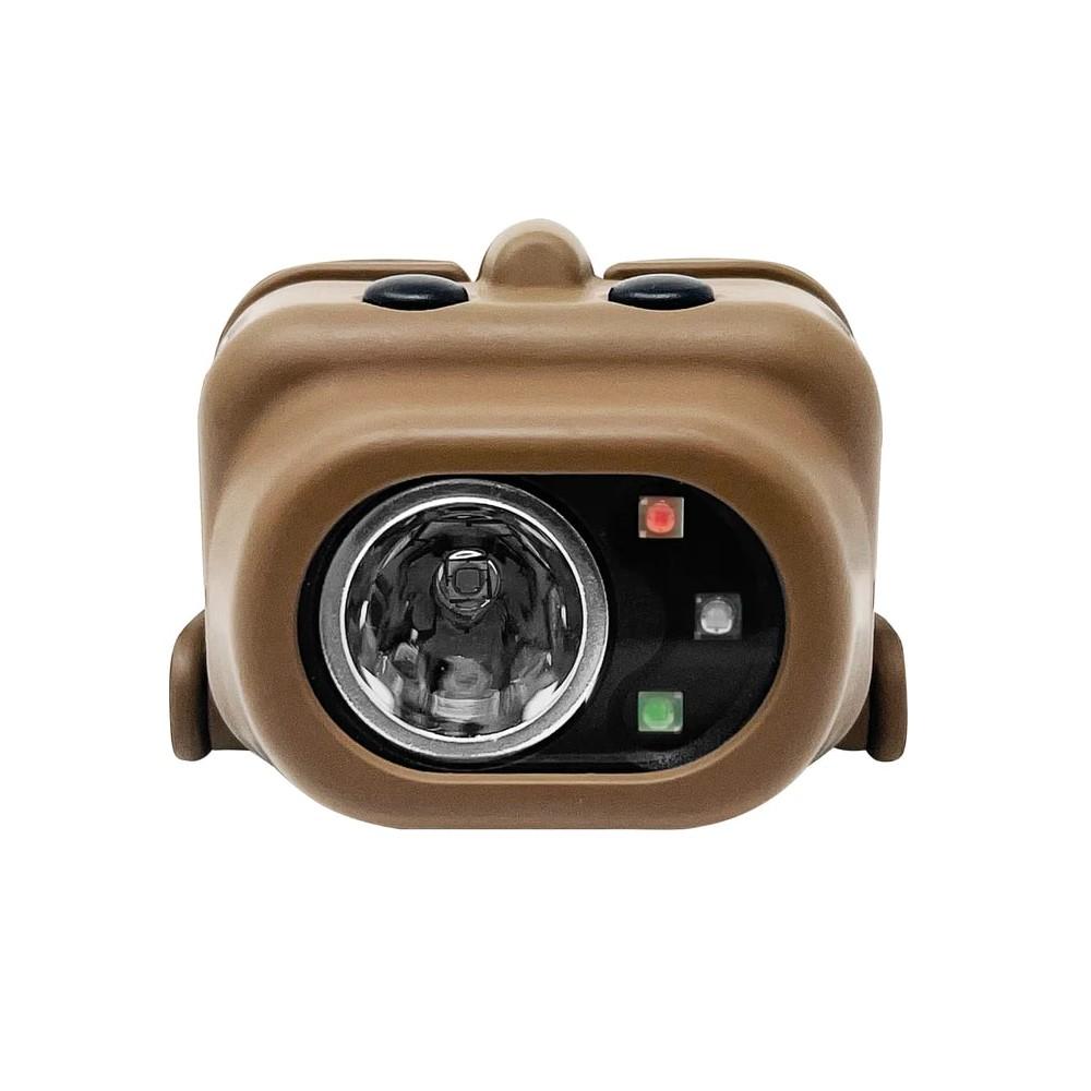 Nightstick Multi-Function Headlamp 210 Lumens White/Red/Green Lights FDE Picture of Bayco Products dba NightStick Multi Function Headlamp w/White Spot - White/Red/Green Flood -