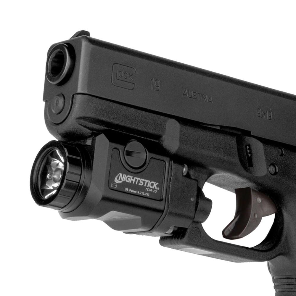 Nightstick TCM-10 Compact Weapon Light 650 Lumens Black Picture of Bayco Products dba NightStick Compact Handgun Light - 1 CR123 ? Black