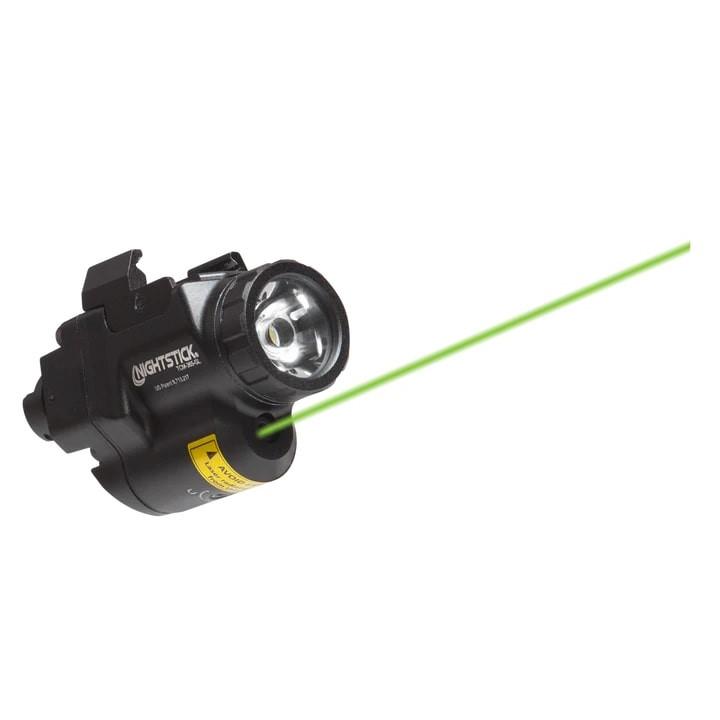 NightstickSubcompact Weapon Mounted Light with Green Laser for Sig P365 Black Picture of Bayco Products dba NightStick Subcompact Handgun Light w/Green Laser Sig P365 Models - 1 CR123 - BLK