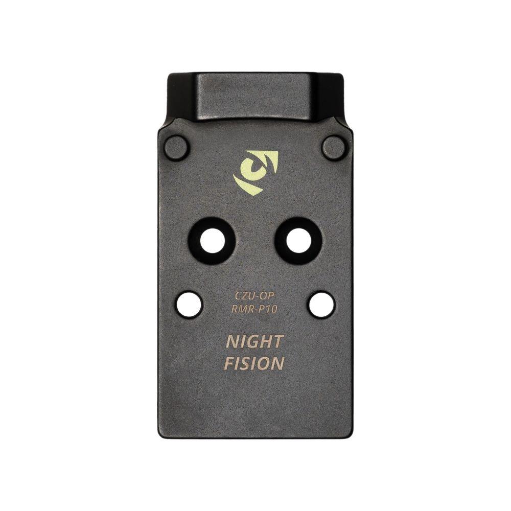 Night Fision Precision Optic Mounting Plate: RMR/507c to CZ-P10 Picture of Night Fision LLC Night Fision Optic Mounting Plate: RMR/507c to CZ-P10