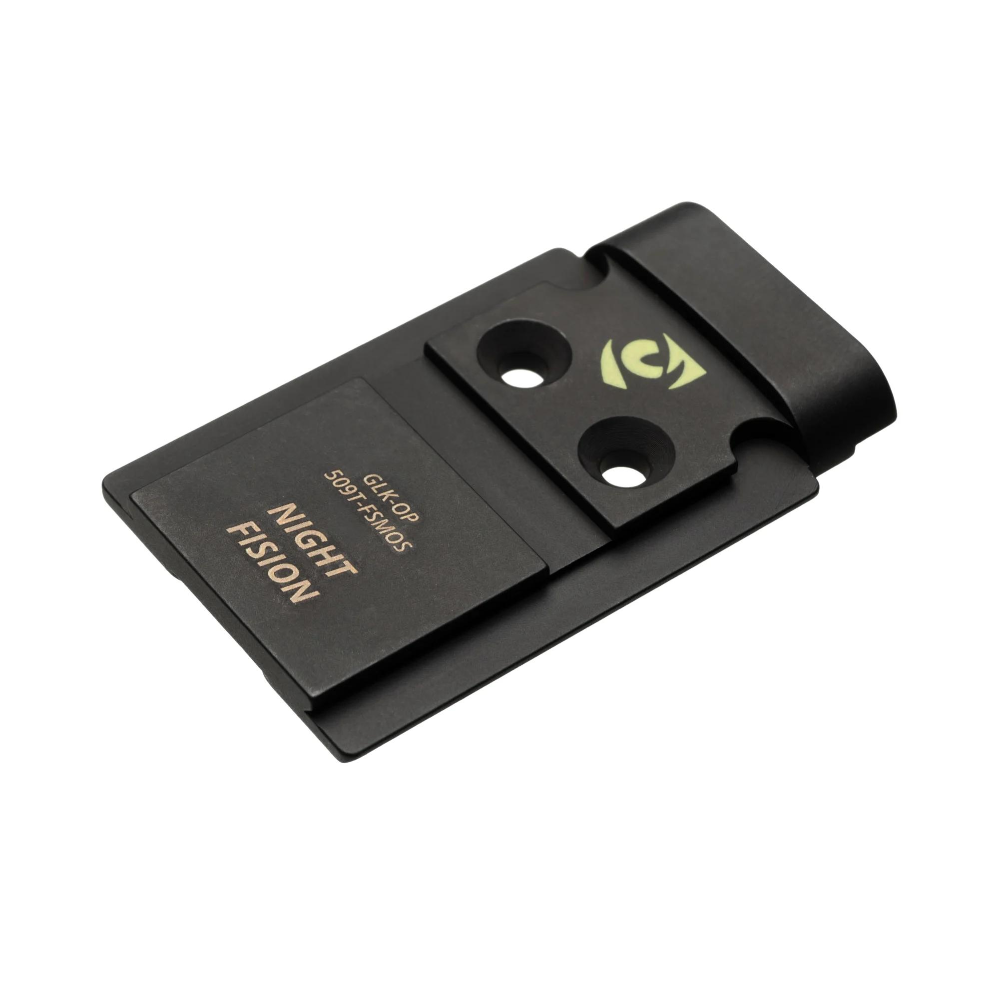 Night Fision Precision Optic Mounting Plate: 509T to Glock Full Size MOS