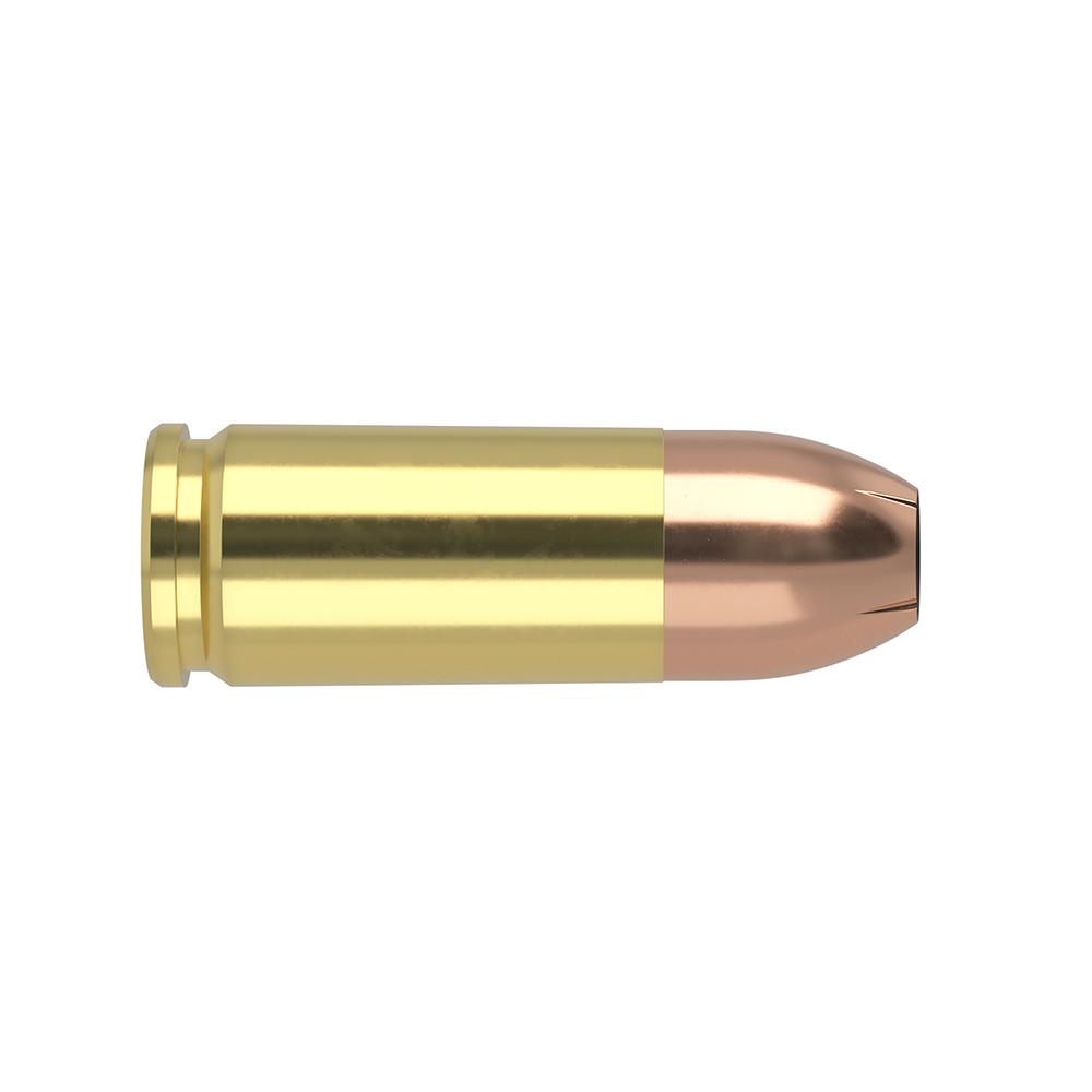 Nosler Bonded Performance Defense Handgun Ammunition 9mm Luger (+P) 124 gr Bond-JHP 1200 fps 20/ct Picture of Nosler Bullets Inc. 9MM LGR+P 124GR BONDJHP 20CT AMO