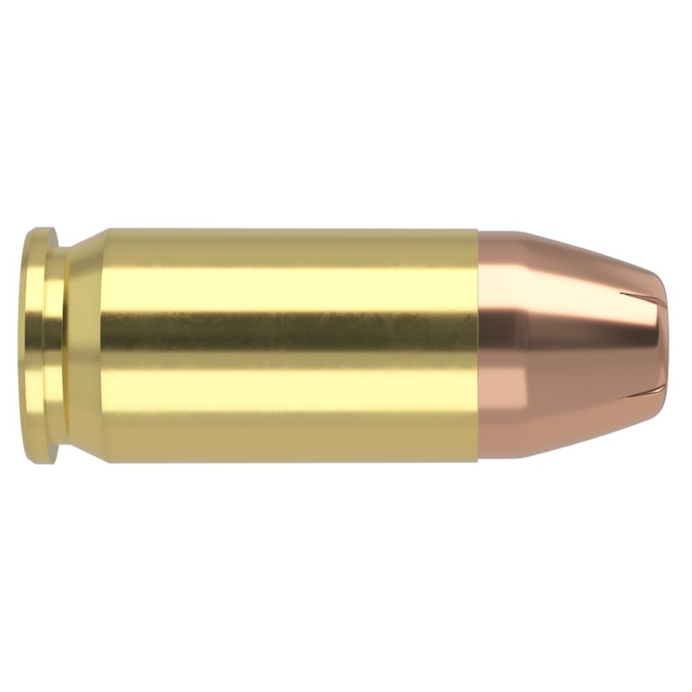 Nosler Defense Handgun Ammunition .45 ACP (+P) 230 gr Bond-JHP 950 fps 20/rd Picture of Nosler Bullets Inc. 45ACP 230GR BONDED JHP 20CT AMMO