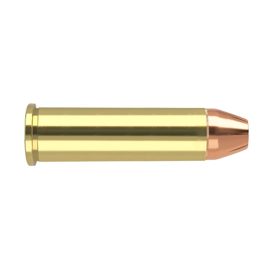 Nosler ASP Handgun Ammunition .44 Rem Mag 240gr JHP 1450 fps 20/ct Picture of Nosler Bullets Inc. Nosler ASP-44 Mag 240g JHP 20ct