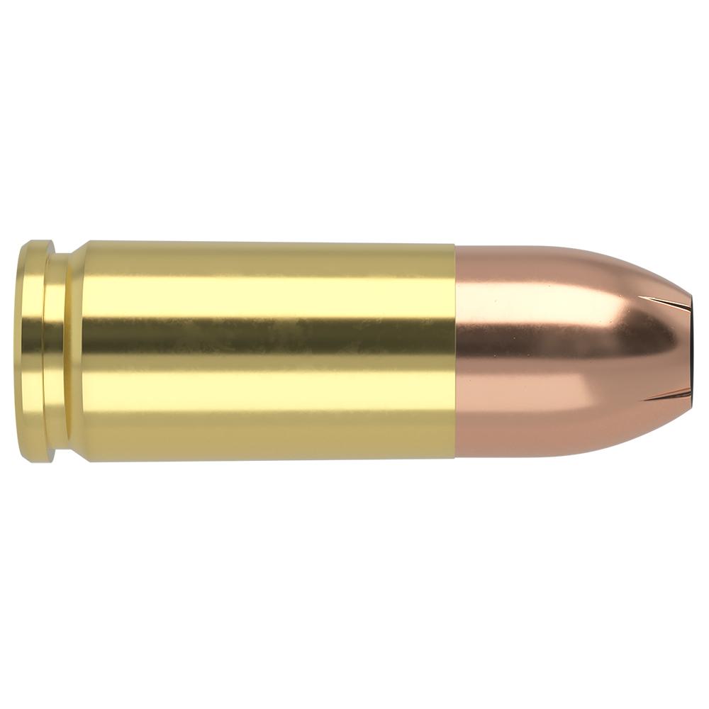 Nosler Match Grade Handgun Ammo 9mm Luger 115 gr JHP 1170 fps 20/ct Picture of Nosler Bullets Inc. ASP-9mm Luger 115gr JHP Match Grade Handgun Ammunition (20 ct.)