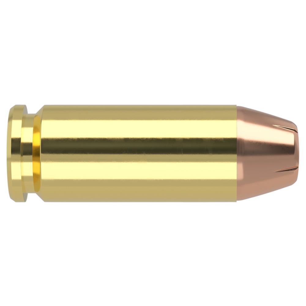 Nosler Match Grade Handgun Ammunition 10mm Auto 180gr JHP 1150 fps 50/ct Picture of Nosler Bullets Inc. 10mm 180gr JHP Match Grade Ammunition (50 ct.)