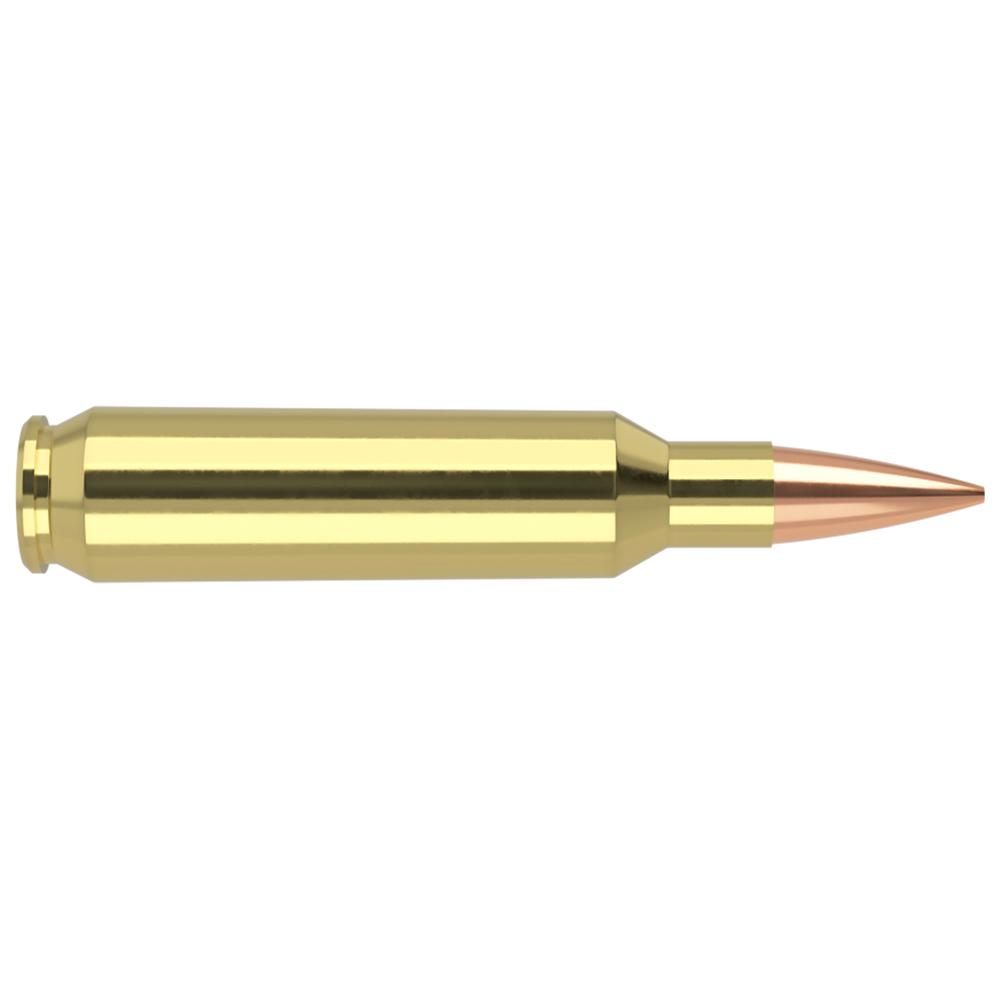 Nosler RDF Match Grade Rifle Ammunition .22 Nosler 85 gr OTM 2750 fps 20/ct Picture of Nosler Bullets Inc. 22 Nosler 85gr RDF HPBT Match Grade Ammo (20 ct.)