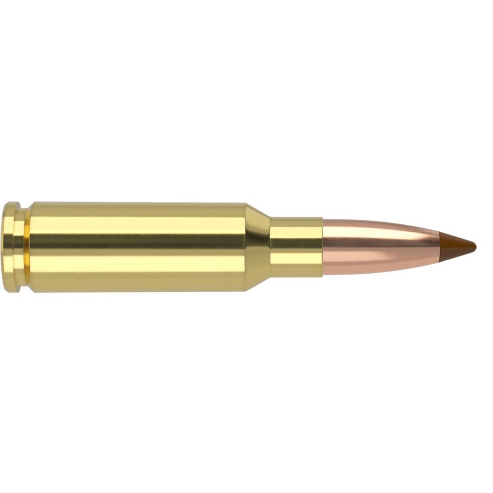Nosler Ballistic Tip Hunting Rifle Ammunition 6.5 Grendel 120gr PT 2400 fps 20/ct Picture of Nosler Bullets Inc. 6.5mm Grendel 120gr Ballistic Tip (20 ct.) Ammunition