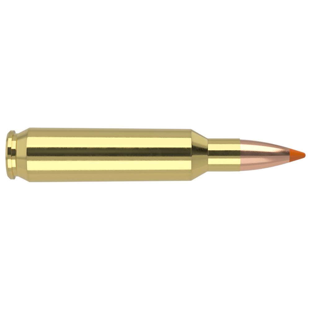 Nosler Ballistic Tip Varmint Rifle Ammunition 22 Nosler 55 gr PT 3500 fps 20/ct Picture of Nosler Bullets Inc. 22 Nosler 55gr Ballistic Tip (20 ct.) Ammunition