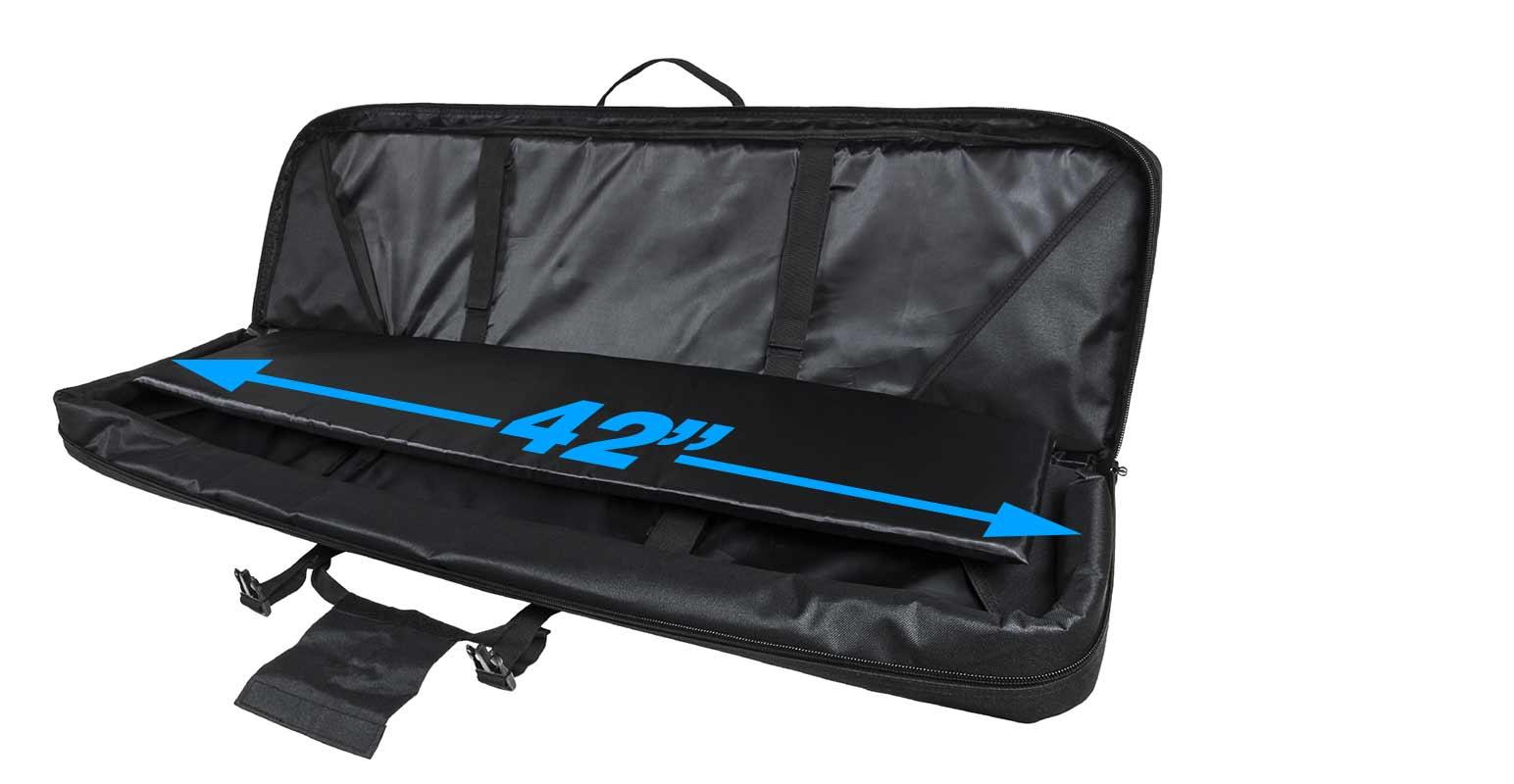 NcSTAR VISM Double Carbine Case - Green 42" Picture of NcSTAR Inc. VISM by NcSTAR DOUBLE CARBINE CASE/GREEN/42 IN