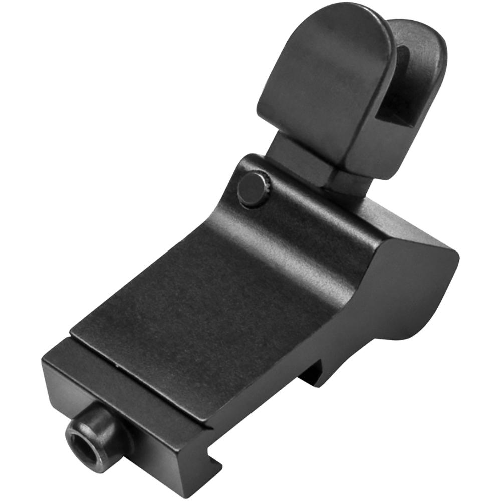 NcStar AR-15 45 Degree Offset Flip-Up Front Sight Black Picture of NcSTAR Inc. NcStar 45 DEGREE FOLDING FRONT SIGHT