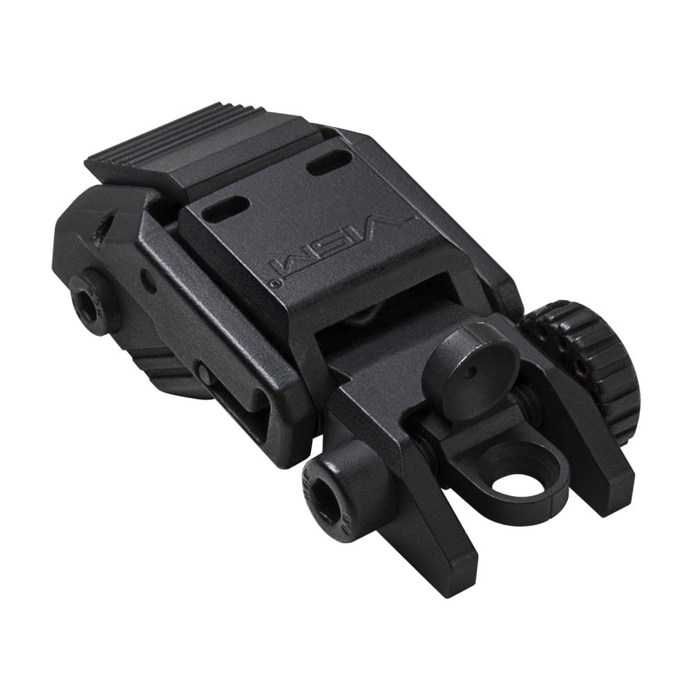 NcStar VISM Pro Series Flip-Up Rear Sight Picture of NcSTAR Inc. VISM PRO SERIES AR FLIP UP REAR SIGHT