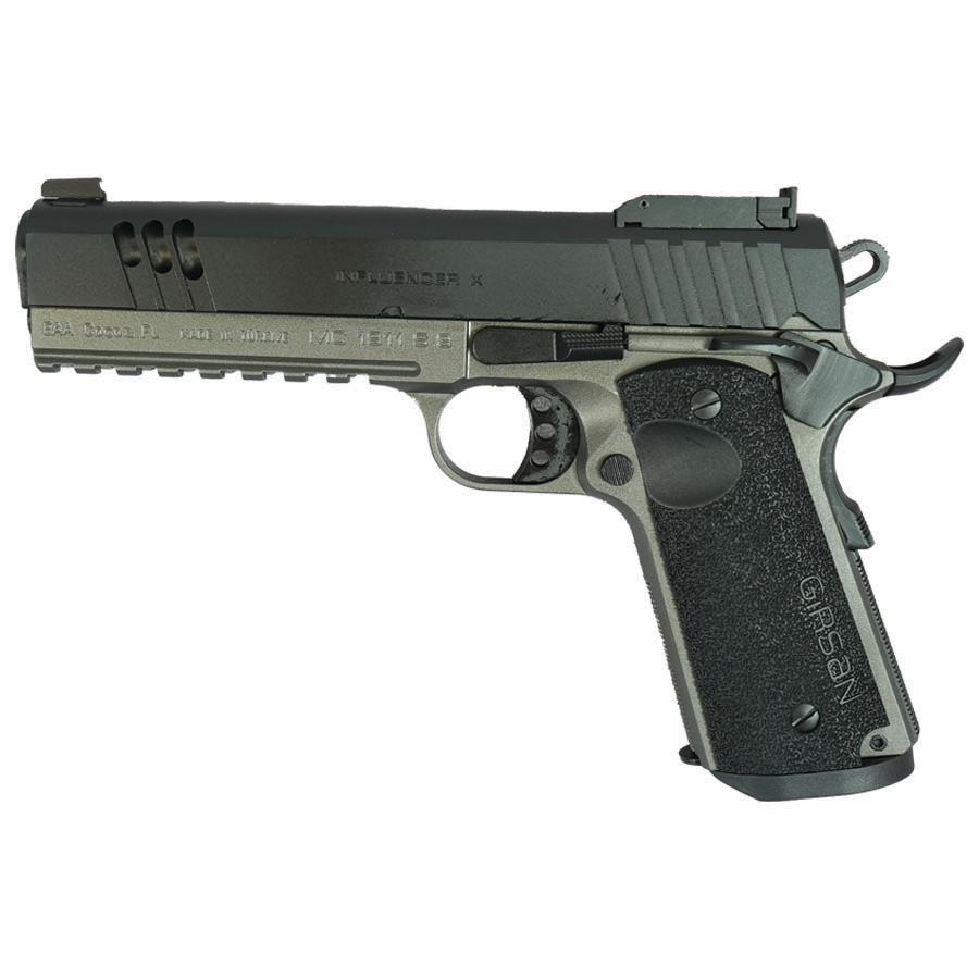 Girsan MC1911 Influencer X Handgun 9mm Luger 9rd Magazine 5" Barrel Two Tone Optic Ready Picture of EAA - European American Armory Corp INFLUENCER X MC1911 9MM OPTC RDY 5'' BRL AMBI 9+1 2-TONE CERAKOTE