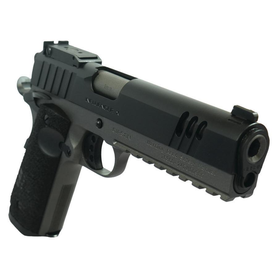 Girsan MC1911 Influencer X Handgun 9mm Luger 9rd Magazine 5" Barrel Two Tone Optic Ready Picture of EAA - European American Armory Corp INFLUENCER X MC1911 9MM OPTC RDY 5'' BRL AMBI 9+1 2-TONE CERAKOTE
