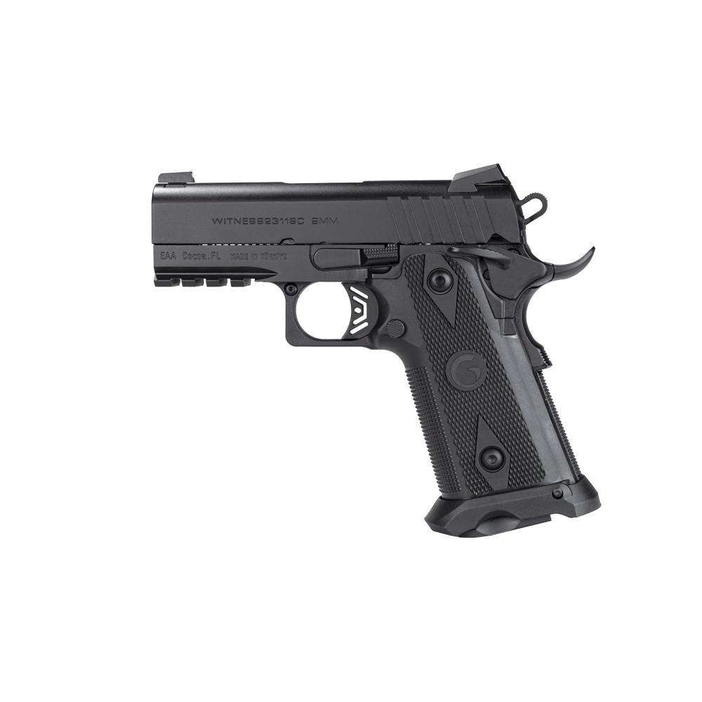 EAA Girsan Witness2311 Brat Handgun 9mm Luger 17rd Magazine 3.4" Barrel Black Picture of EAA - European American Armory Corp GIRSAN WITNESS2311 9MM FIXED SIGHT OFFICER TOP END 3.4"BBL BLACK