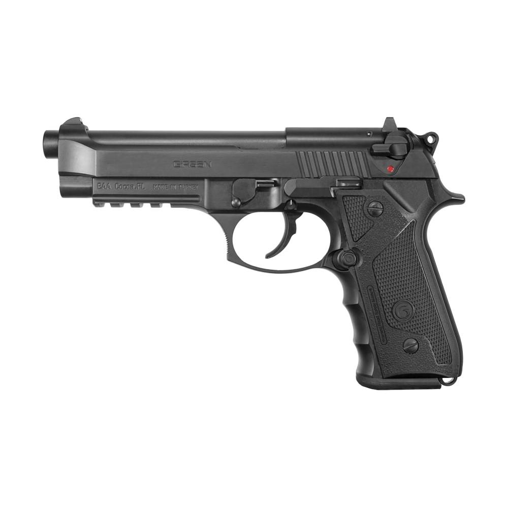 EAA Girsan Regard MC Handgun 9mm Luger 18rd Magazine 4.9" Barrel Black Frame Picture of EAA - European American Armory Corp REGARD 9MM MC S/A ACCESSORY RAIL DECOCKER Black 18+1