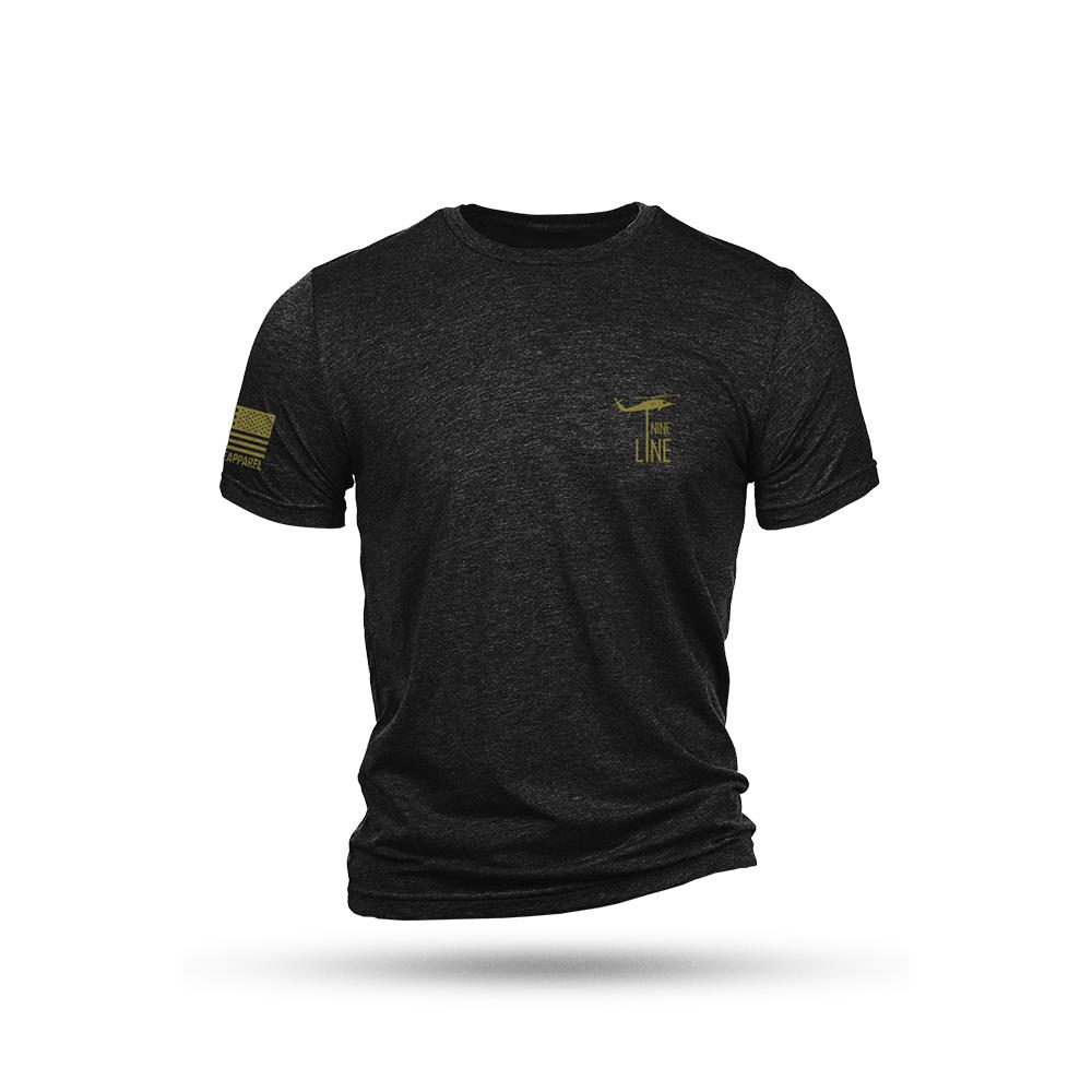 Nine Line American Camo Short Sleeve Shirt Black Triblend 3XL Picture of Nine Line Apparel NewLine AMERCAMO-TSTRI-CHARCOALBLACKTRIBLEND-3XL