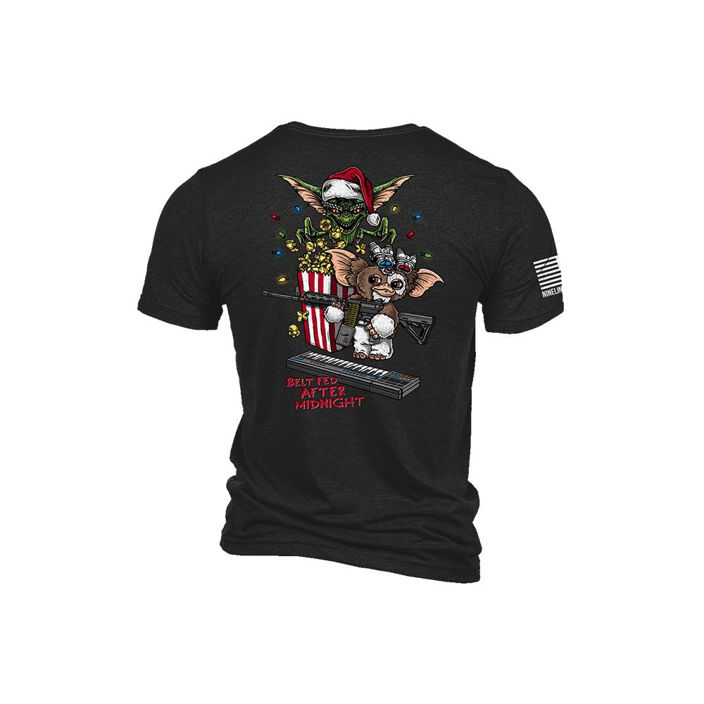 Nine Line Belt Fed Triblend Short Sleeve Shirt Black L