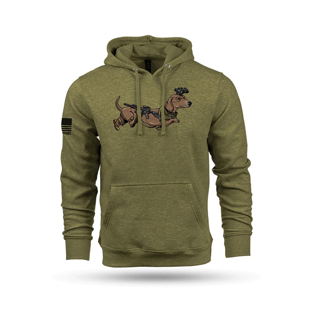 Nine Line Tactical Wiener Hooded Sweatshirt Olive 2XL