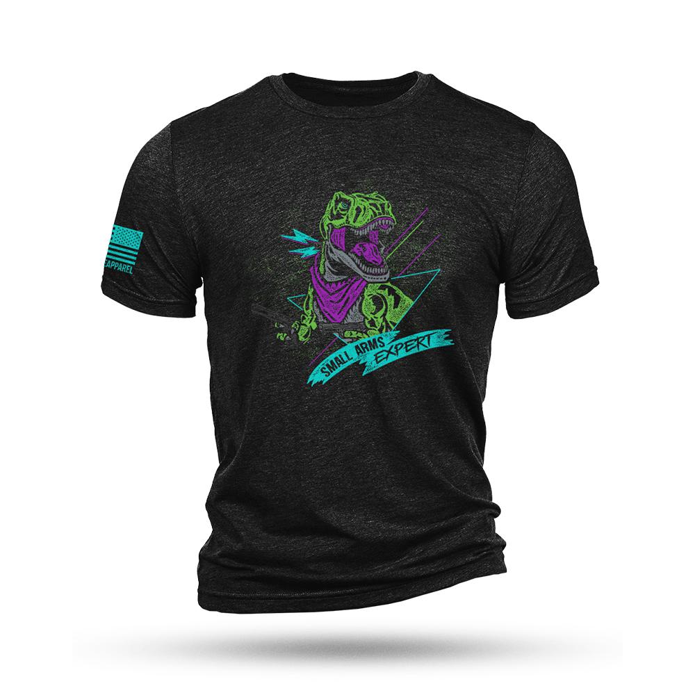 Nine Line T-Rex Short Sleeve Shirt Black Triblend S