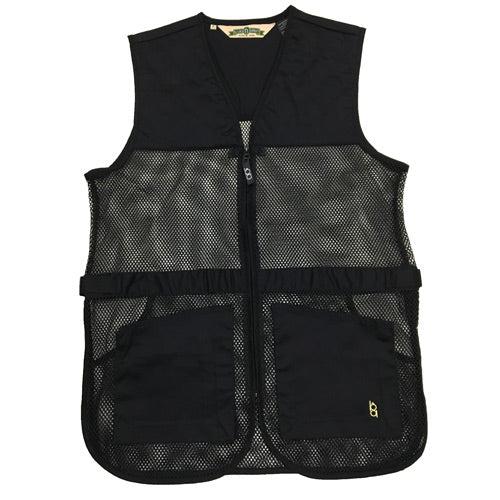 Bob Allen Full Mesh Dual Pad Shooting Vest Black S