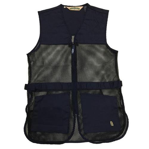 Bob Allen Full Mesh Dual Pad Shooting Vest Navy Blue 2XL