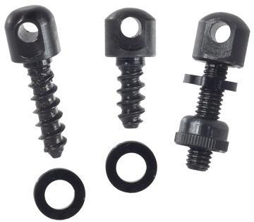 Outdoor Connection Swivel Base 3-Piece Screw Set - Black Picture of Outdoor Connection SWIVEL BASE 3-PC SCREW SET BLK