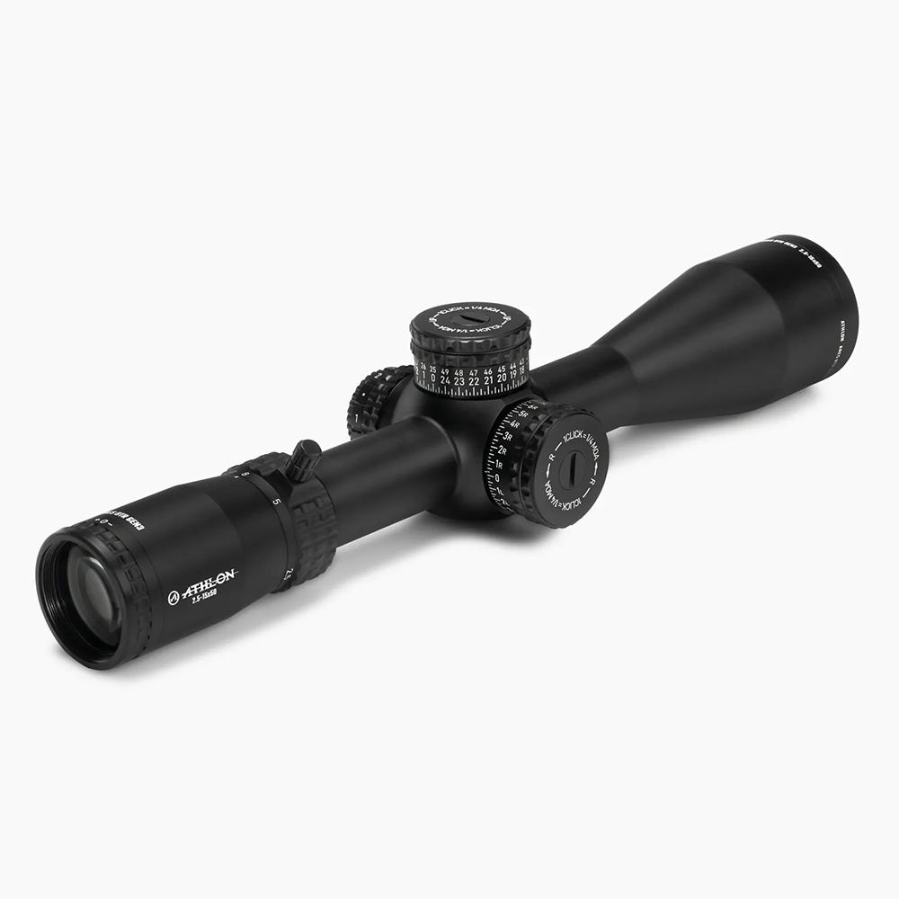 Athlon Ares BTR Gen 3 HD Rifle Scope 2.5-15x50 30mm FFP APLR13 MOA Illum. Black Picture of Athlon Optics Ares BTR GEN3 HD 2.5-15x50 APLR13 FFP IR MOA Reticle