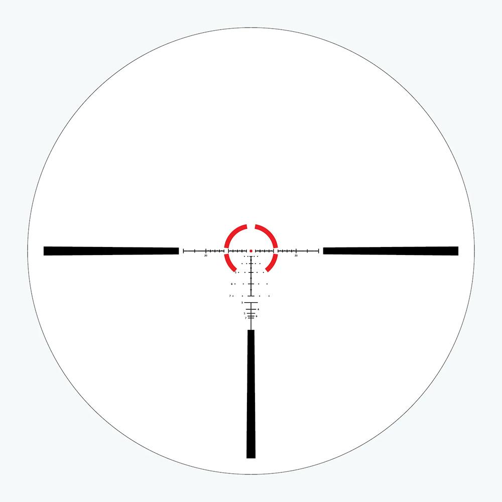 Athlon Ares ETR Gen 2 UHD Rifle Scope 1-10x24 34mm FFP ATMR2 MOA Illum. Black Picture of Athlon Optics Ares ETR GEN2 UHD 1-10x24 ATMR2 FFP IR MOA Reticle