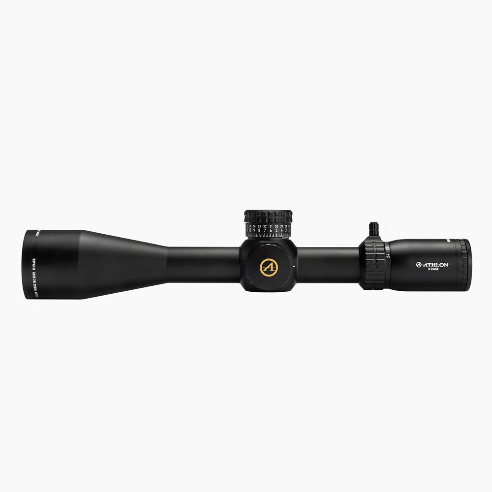 Athlon Midas TAC Gen 2 HD Rifle Scope 6-24x50 30mm FFP APRS15 MOA Black Picture of Athlon Optics Midas TAC GEN2 HD 6-24x50 APLR15 FFP MOA Reticle