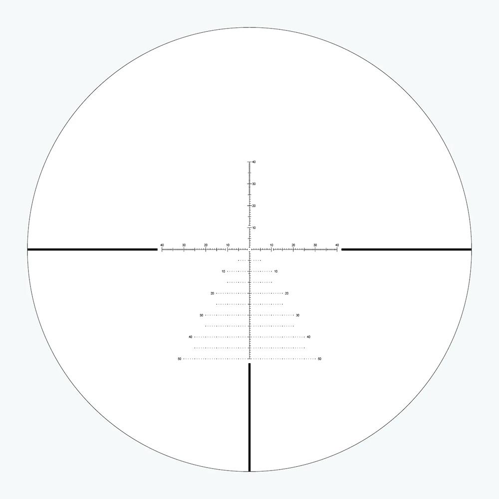 Athlon Midas TAC Gen 2 HD Rifle Scope 6-24x50 30mm FFP APRS15 MOA Black Picture of Athlon Optics Midas TAC GEN2 HD 6-24x50 APLR15 FFP MOA Reticle