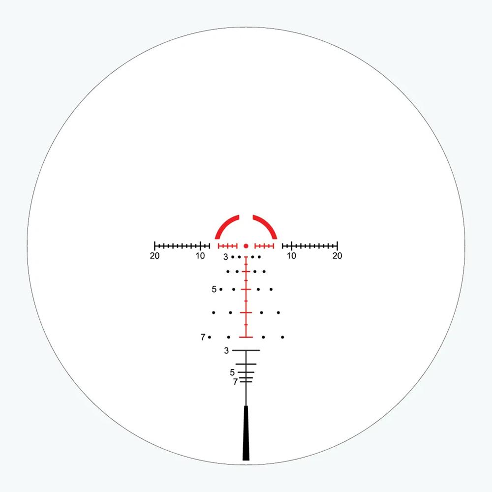 Athlon Argos BTR Gen 3 Rifle Scope 1-8x24 30mm SFP ATMR4 IR MOA Black Picture of Athlon Optics Argos BTR GEN3 1-8x24 ATSR5 SFP IR MOA Reticle