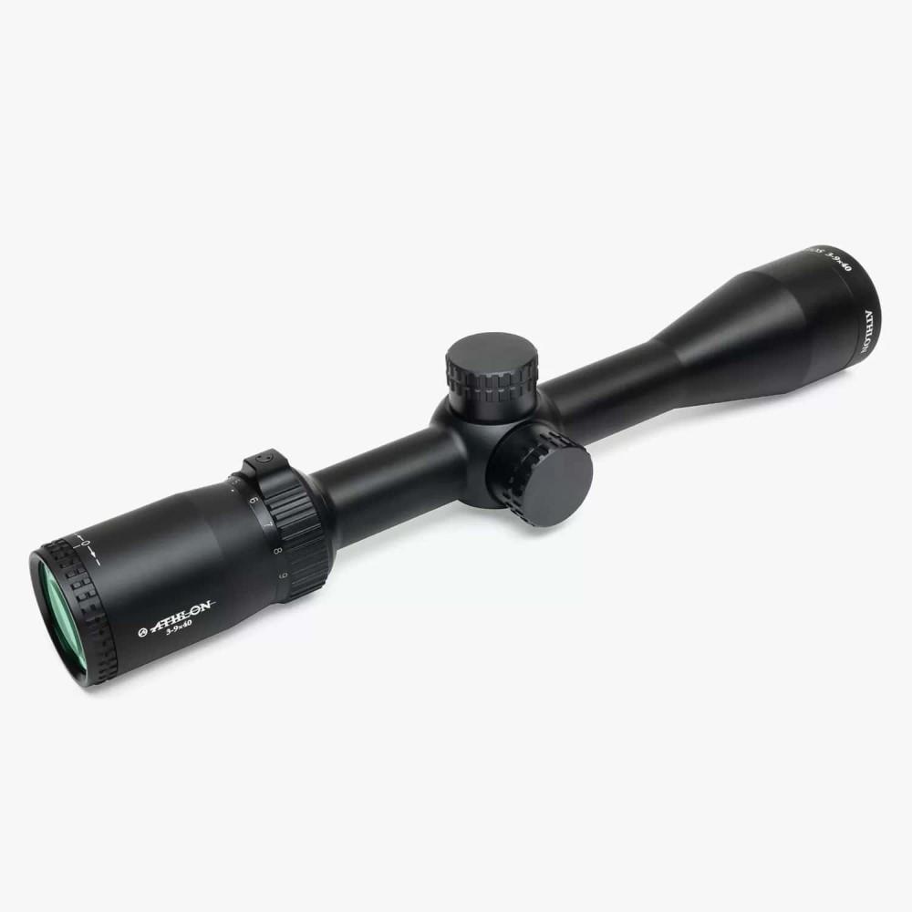 Athlon Neos Rifle Scope 3-9x40 1" SFP Center-X MOA Non-Illum Black Picture of Athlon Optics Neos 3-9x40 Center-X SFP MOA Reticle Riflescope