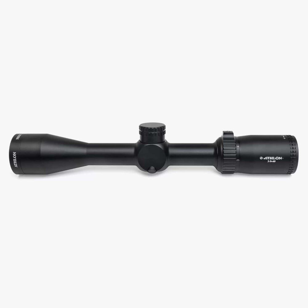 Athlon Neos Rifle Scope 3-9x40 1" SFP Center-X MOA Non-Illum Black Picture of Athlon Optics Neos 3-9x40 Center-X SFP MOA Reticle Riflescope