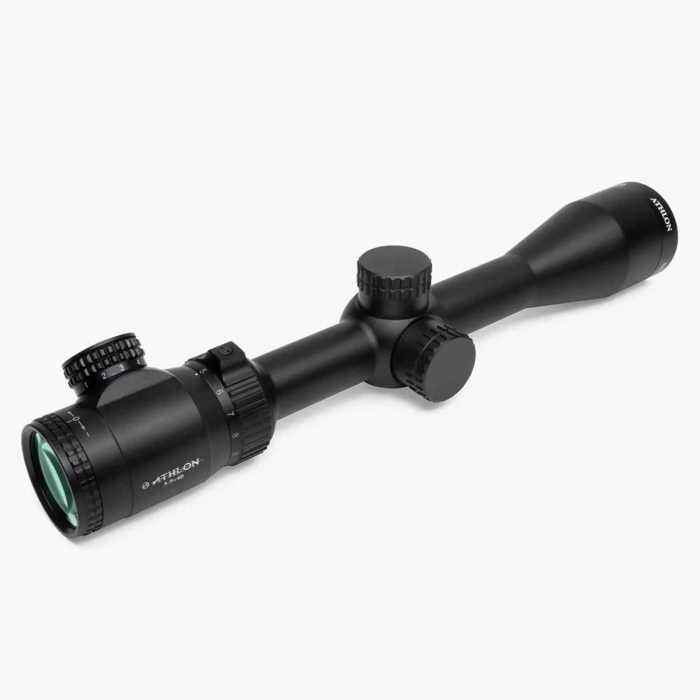 Athlon Neos Muzzleloader Rifle Scope 3-9x40 1" SFP BDC 250 IR Illum Black Picture of Athlon Optics Neos 3-9x40 BDC250 IR Muzzleloader Scope