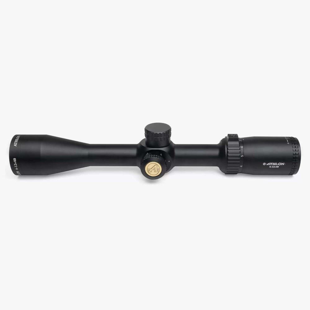 Athlon Neos Rifle Scope 4-12x40 1" SFP Center X MOA Non-Illum Black Picture of Athlon Optics Neos 4-12x40 Center X SFP MOA Reticle Riflescope