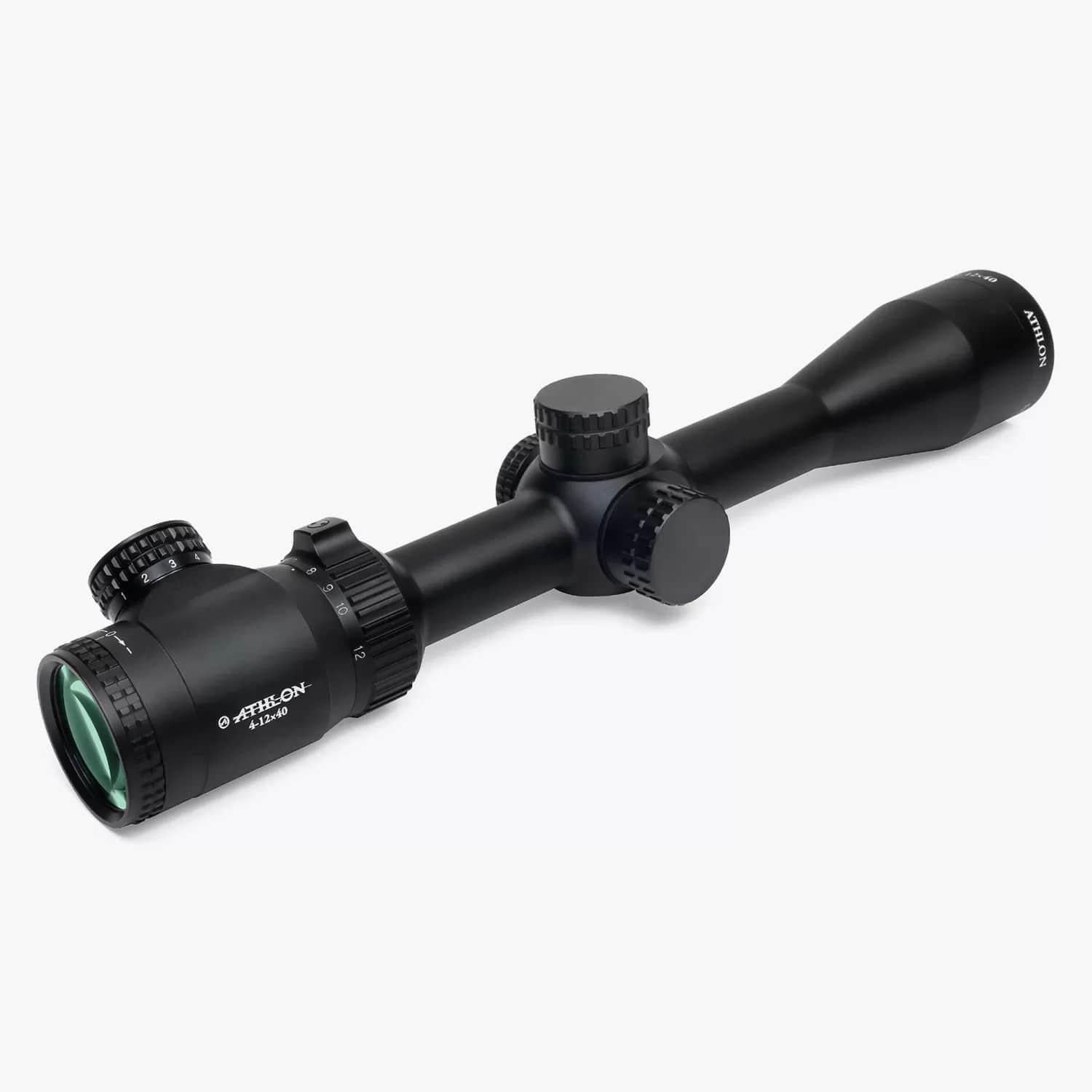 Athlon Neos Rifle Scope 4-12x40 1" SFP BDC 500 IR MOA Illum Black Picture of Athlon Optics Neos 4-12x40 BDC 500 SFP IR MOA Reticle Riflescope