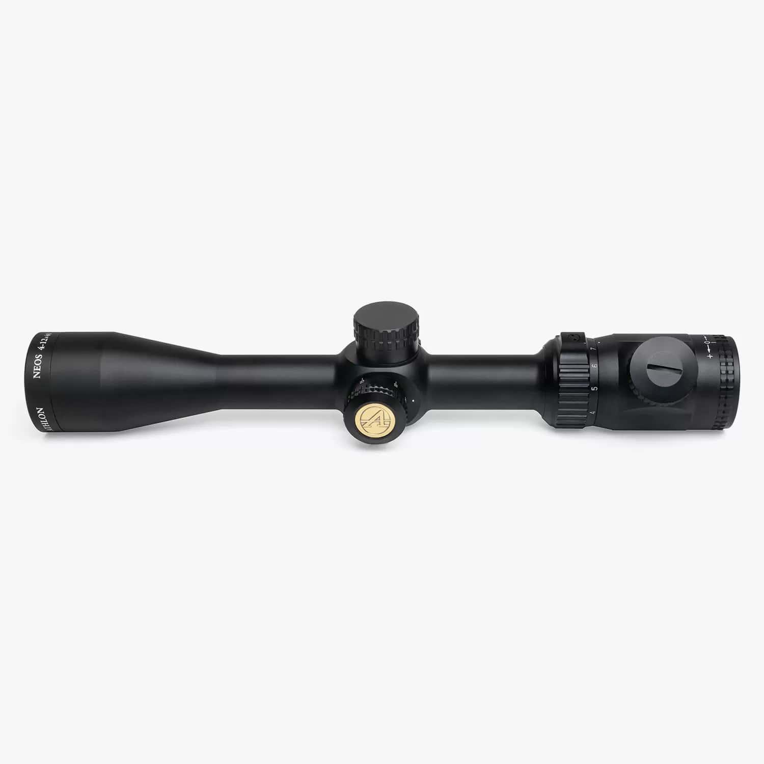 Athlon Neos Rifle Scope 4-12x40 1" SFP BDC 500 IR MOA Illum Black Picture of Athlon Optics Neos 4-12x40 BDC 500 SFP IR MOA Reticle Riflescope