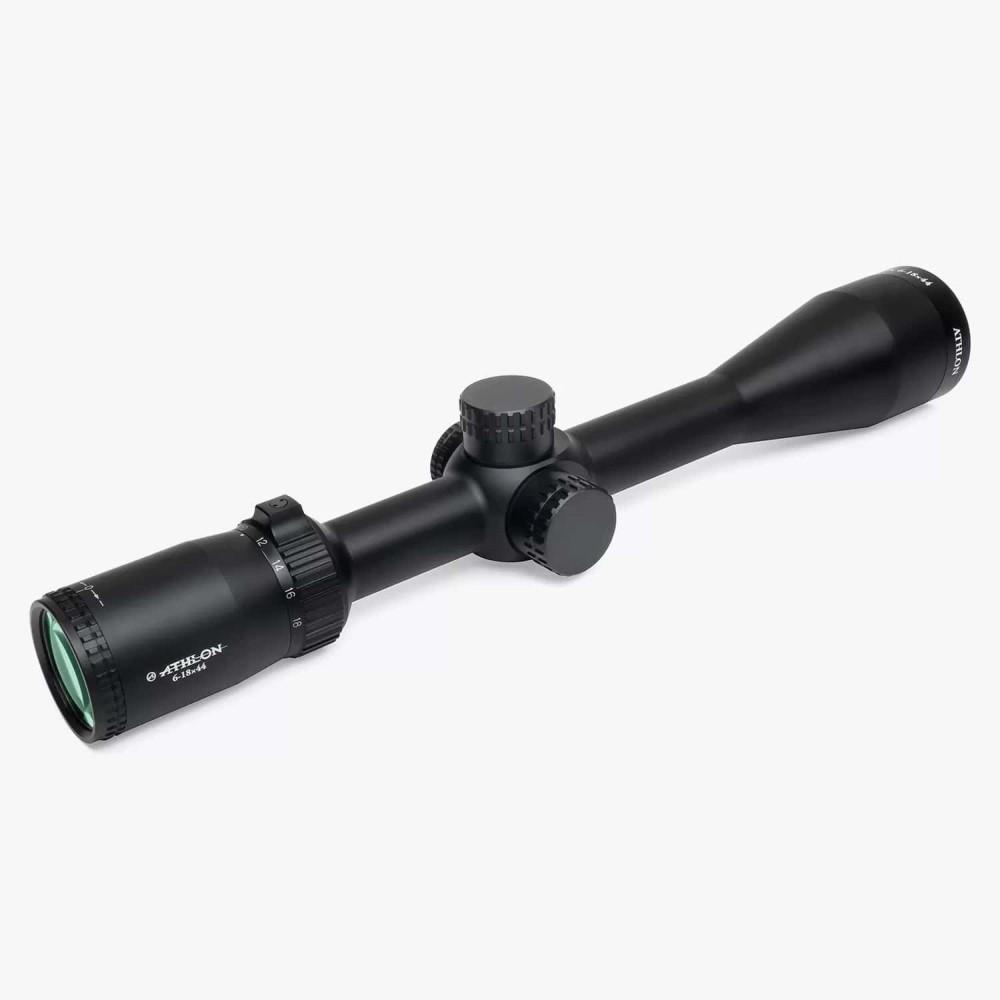 Athlon Neos Rifle Scope 6-18x44 1" SFP Center X MOA Non-Illum Black Picture of Athlon Optics Neos 6-18x44 Center X SFP MOA Reticle Riflescope