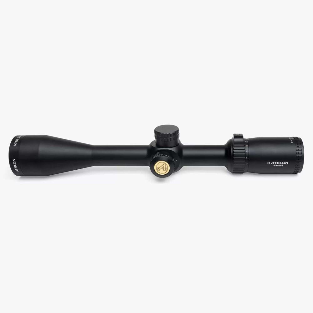 Athlon Neos Rifle Scope 6-18x44 1" SFP Center X MOA Non-Illum Black Picture of Athlon Optics Neos 6-18x44 Center X SFP MOA Reticle Riflescope
