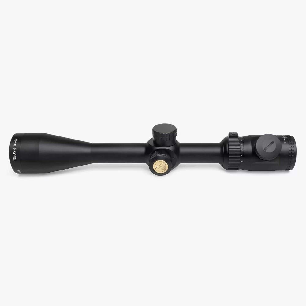 Athlon Neos Rifle Scope 6-18x44 1" SFP BDC 500 IR MOA Illum Black Picture of Athlon Optics Neos 6-18x44 BDC 500 SFP IR MOA Reticle Riflescope