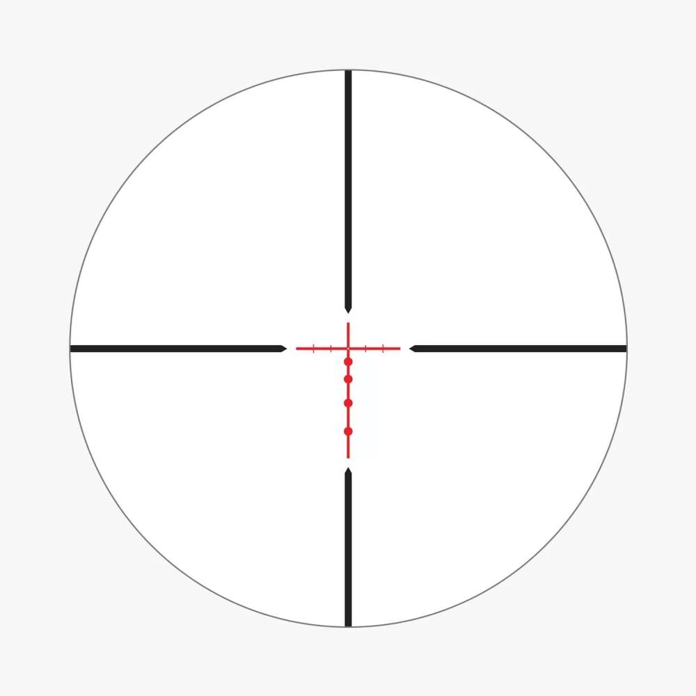 Athlon Neos Rifle Scope 6-18x44 1" SFP BDC 500 IR MOA Illum Black Picture of Athlon Optics Neos 6-18x44 BDC 500 SFP IR MOA Reticle Riflescope