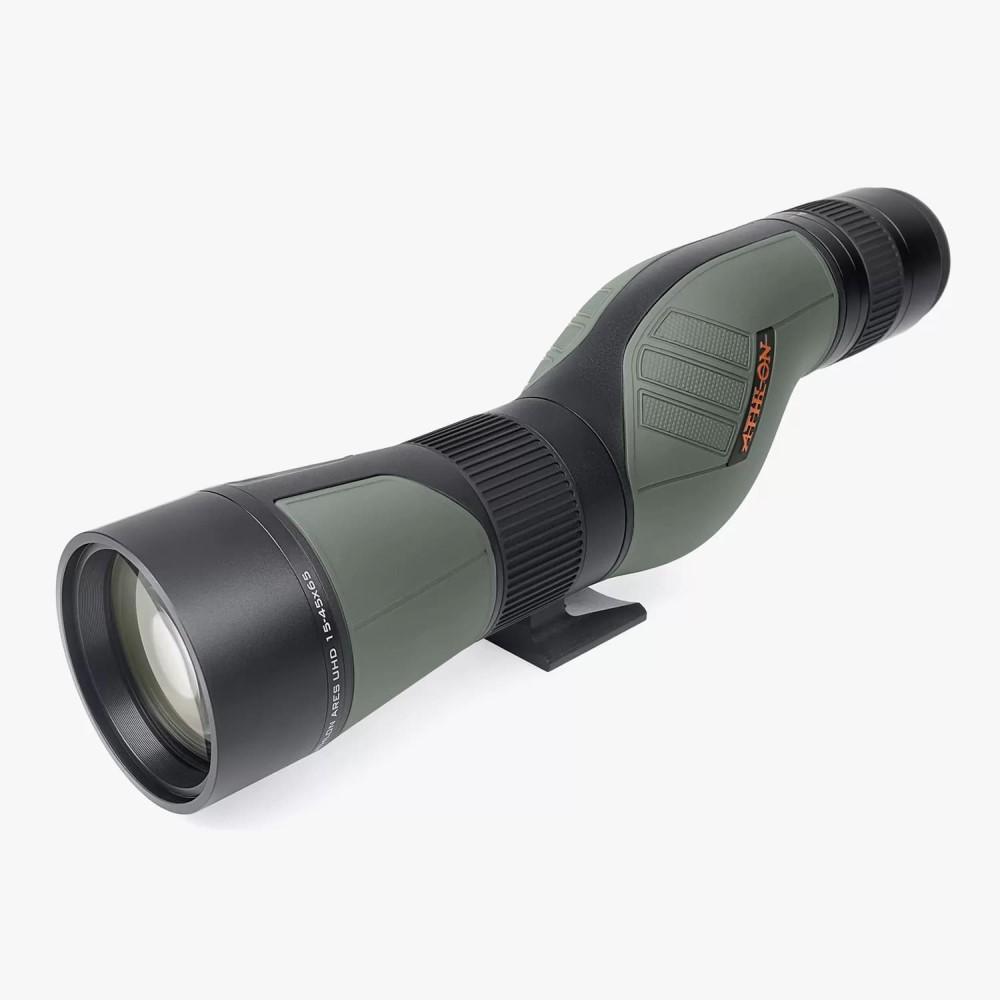 Athlon Ares G2 UHD Spotting Scope 15-45x65 Green Straight Angle Picture of Athlon Optics Ares G2 15-45x65 UHD - straight