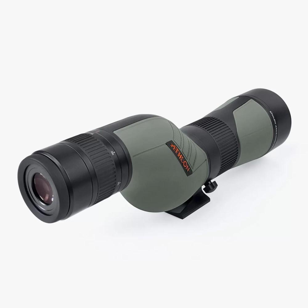 Athlon Ares G2 UHD Spotting Scope 15-45x65 Green Straight Angle Picture of Athlon Optics Ares G2 15-45x65 UHD - straight