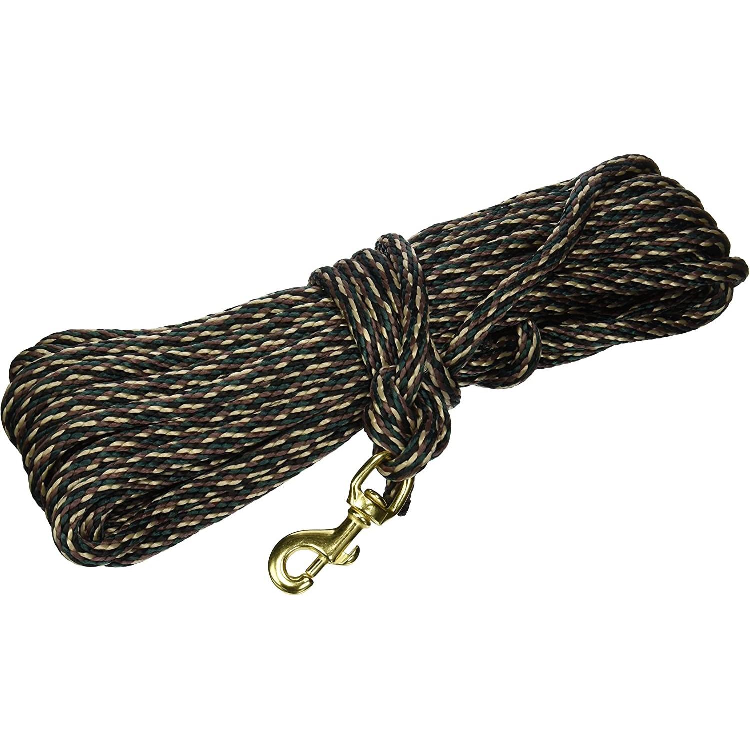 Omnipet Check Cord 40ft Camo Picture of Leather Brothers Inc. DBA Omnipet 40 FT CHECK CORD/NM